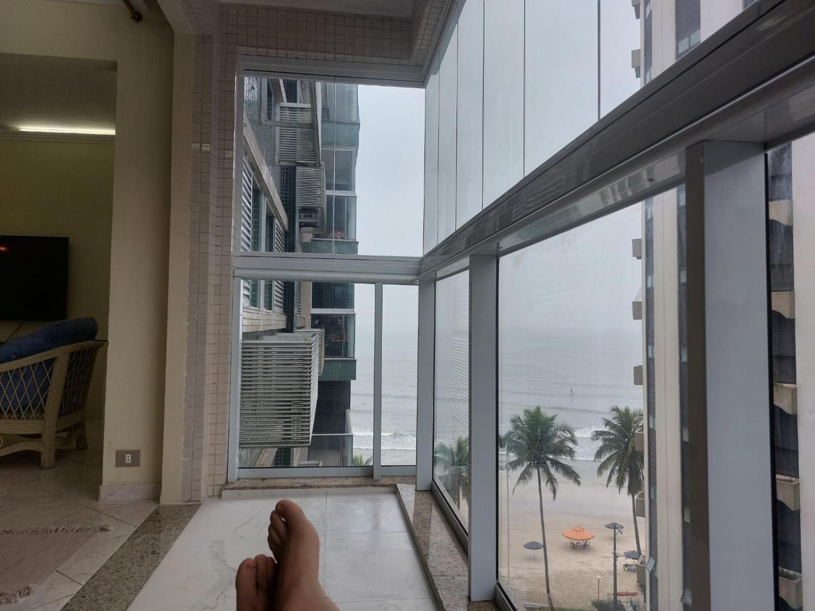 Apartamento Com Vista Mar 과루자 외부 사진